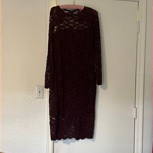 Express lace dress